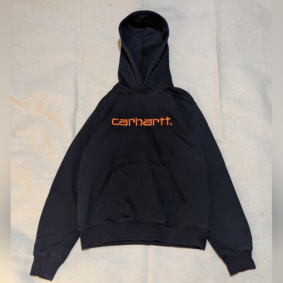 Carhartt WIP Hooded Sweat Hoodie mens S - Picture 2 of 11
